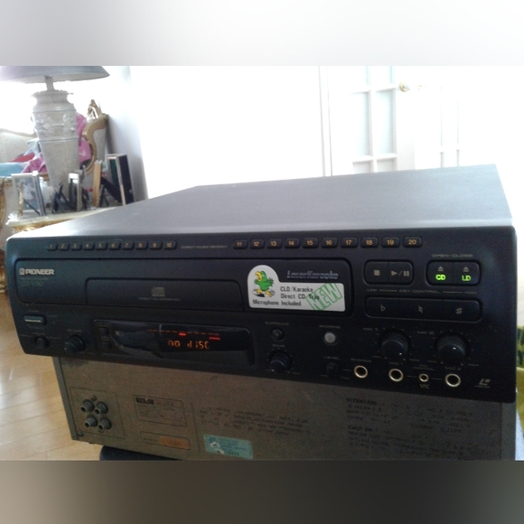 PIONEER CLD-V750 CD-CDV-LD Karaoke Laser-disc Player made in Japan tested - Picture 2 of 7
